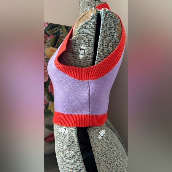 URBAN OUTFITTERS RANDI STRAWBERRY SWEATER VEST. Sz. M. QUIRKY, STYLISH, TRENDY - Picture 7 of 9